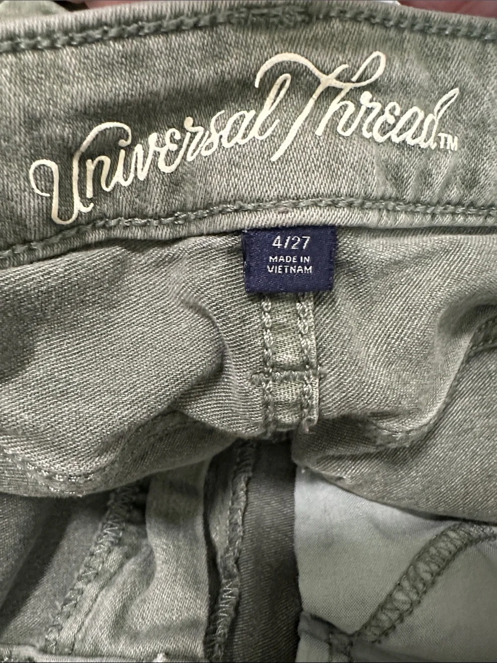 🍁 Universal Thread High Rise Midi Jean Shorts - Picture 3 of 5